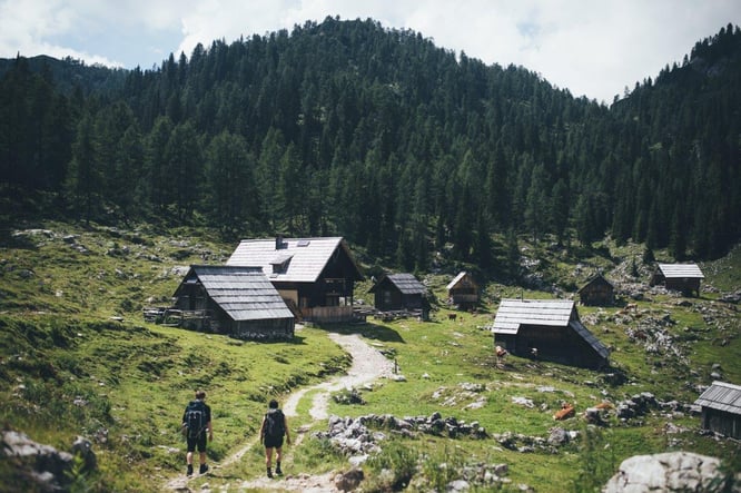 Ein idealer Ausgangspunkt für Wandertouren: Der Nationalpark Triglav // © www.slovenia.info/ Hannes Becker