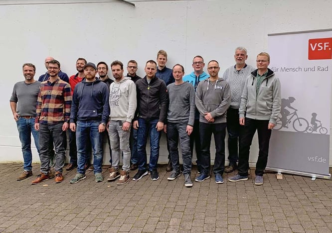 Teilnehmer VSF Grundlagenschulung ©VSF