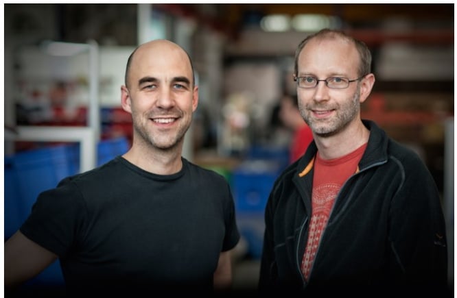 Herrn Hollants zusammen mit Kompagnon Daniel Pulvermüller