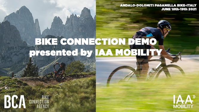 Neues internationales Medien Test-Event: Bike Connection Demo  supported by IAA MOBILITY