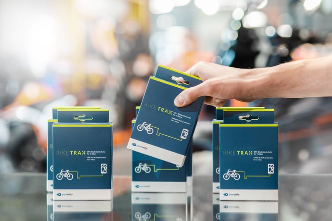 Powunity BikeTrax GPS Tracking-System