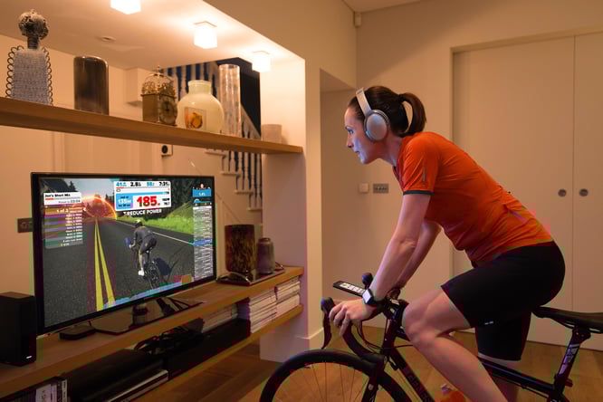 Mit Zwift ist es bald möglich, Teile des WM-Kurses in Innsbruck-Tirol virtuell zu befahren.  Foto: Zwift