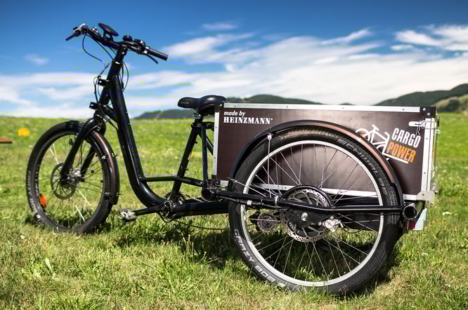 Auf der Eurobike 2018 in Friedrichshafen stellt HEINZMANN seinen CargoPower-Motor RN 111 vor