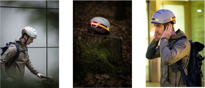 Intelligent vernetzter Fahrradhelm (SmartHelm) für eine Prozessoptimierung in der City-Logistik. ©fahrrad.de