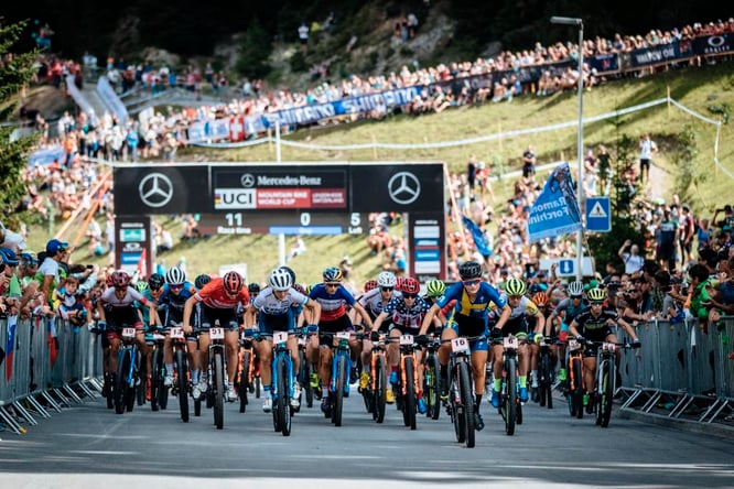 UCI Mountain Bike Worldcup, UCI MTB WC, MTB WC, MTB Weltcup, Bike Weltcup, Mountainbike, 2019 // ©: Piotr Staron ©Inhaber: Ferienregion Lenzerheide