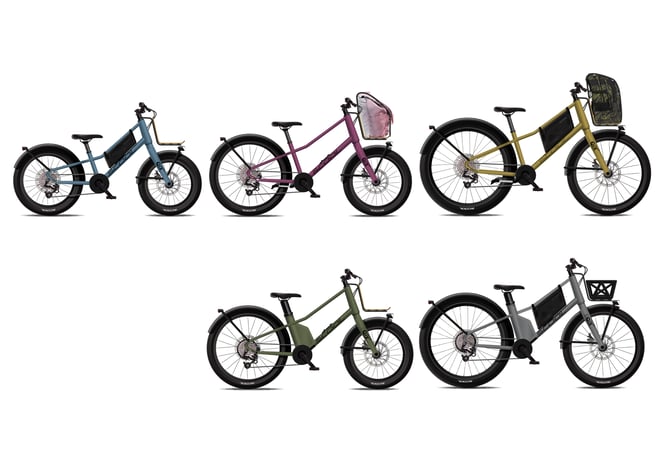 S’COOL QiX-Serie mit und ohne elektrische Unterstützung