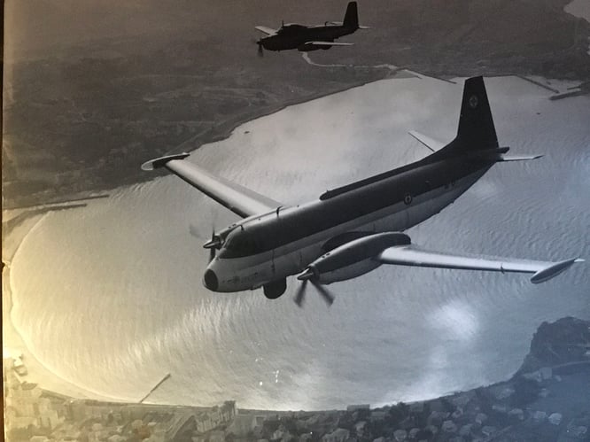 Prototype n°02 du Breguet BR-1150 ATLANTIC, accompagné du Breguet BR-1050 ALIZÉ.