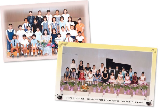　　　　　第9回・第10回　ピアノ発表会　