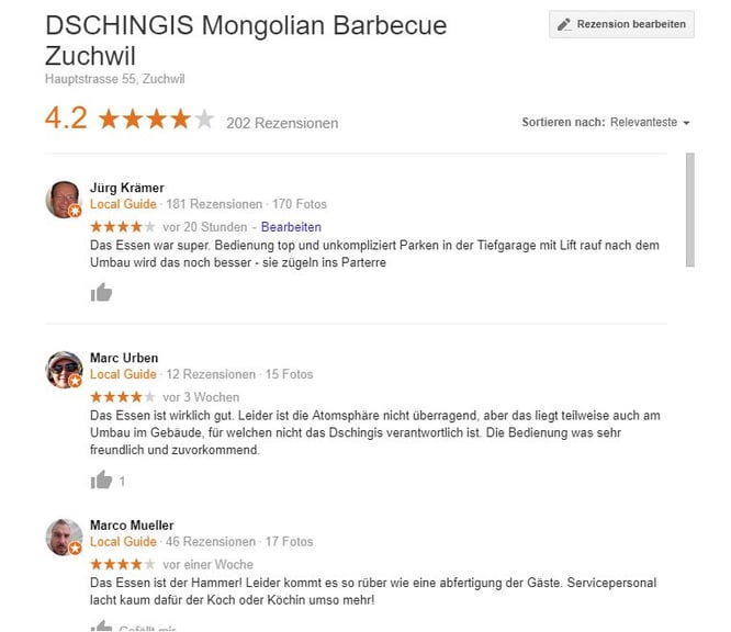 Gutes mongoilisches Restaurant i