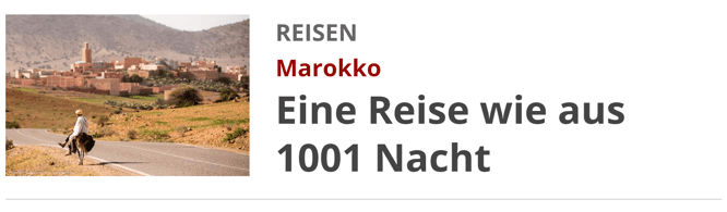Marokko mit dem Wohnmobil