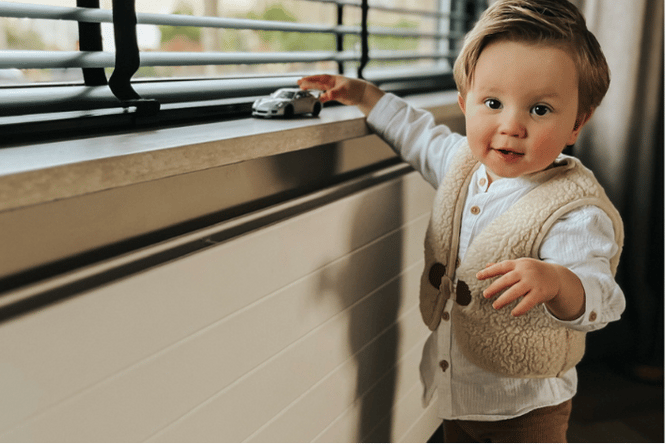 binnenkijken in de babykamer van Joa- Neutrale, beige en aardetinten