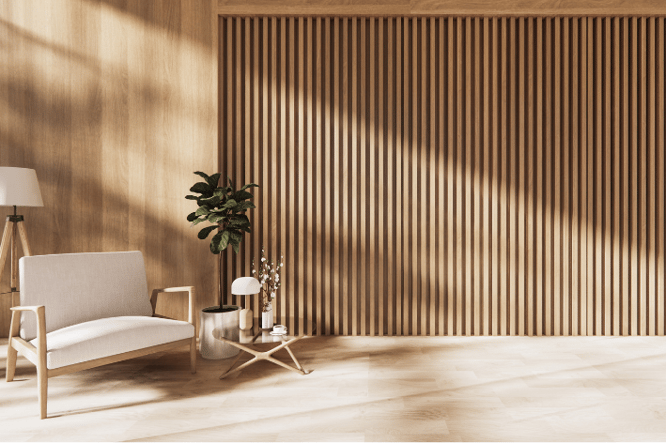 Zo maak je een lelijke muur in de woonkamer mooi!