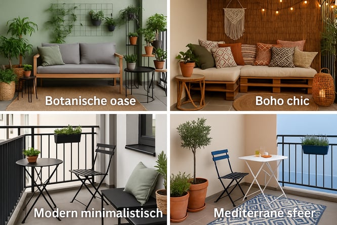 Balkoninrichting ideeën: 4x buiten leven in stijl