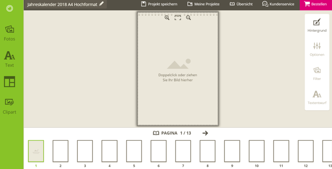 Quelle: fotofabrik.de - Jahreskalender - Gestaltung