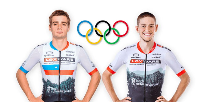Am Montag starten die beiden Lexware-Athleten Maximilian Brandl und Martin Vidaurre bei den Olympischen Spielen.