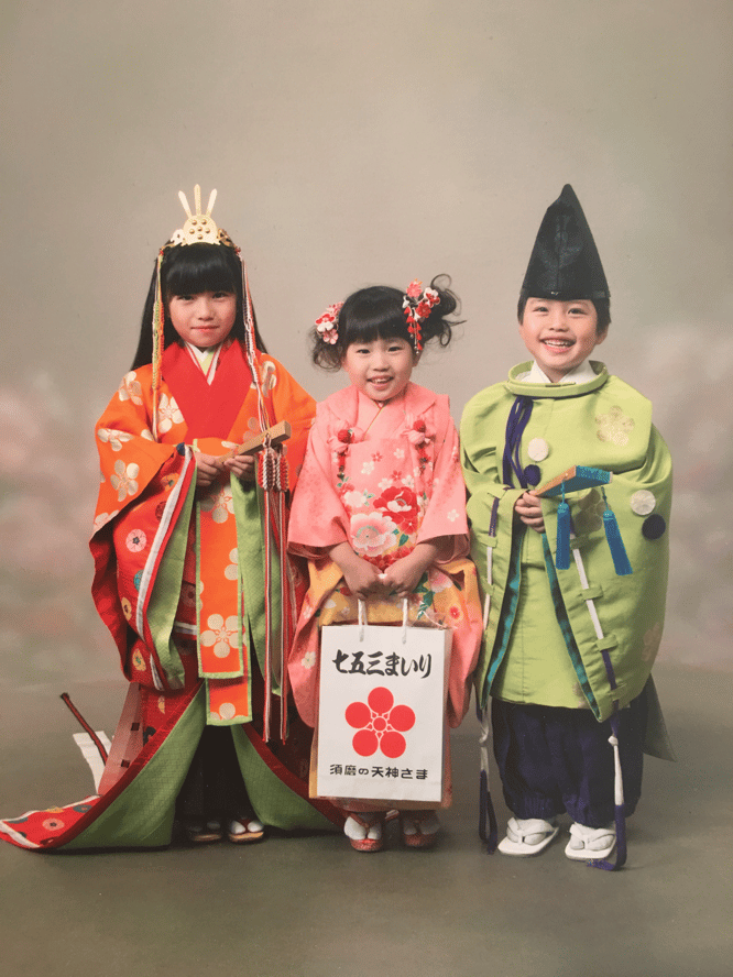 綱敷天満宮の七五三