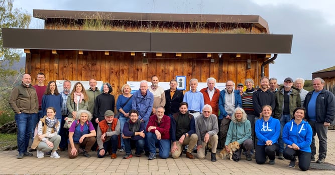 Teilnehmer und Teilnehmerinnen des KatiererInnentreffens 2024. Foto: NABU/Christine Mödinger