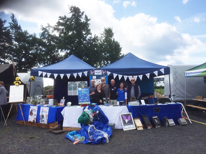 NABU Infostand beim Ginsterblütenfest dabei gewesen.