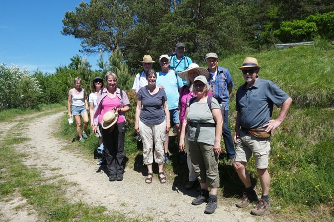 11 Teilnehmer auf dem Bild Foto: Wolfgang Steiger