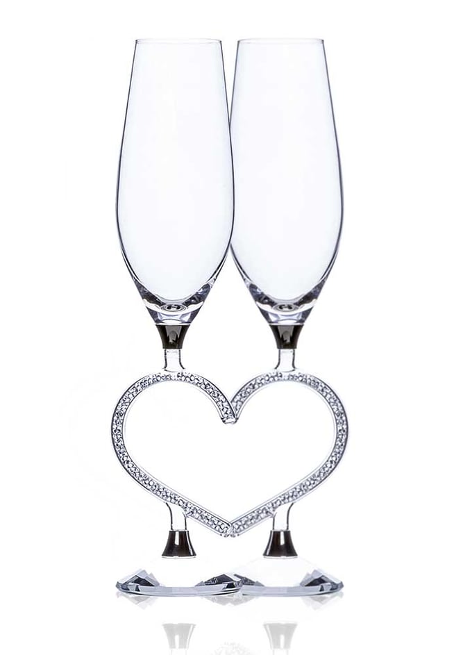 Sektglas Afrodite Heart