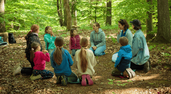 Foto: Teamer*innen der Kinder- und Jugendgruppen 