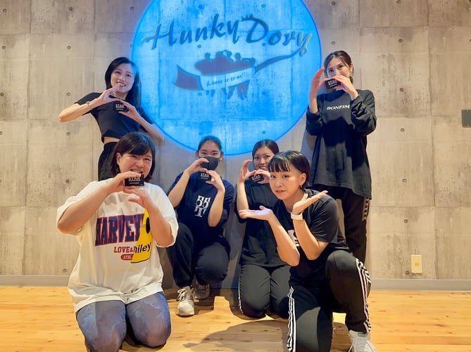 熊本のハンキードーリーダンススタジオで開催された原先生によるスポーツリズムトレーニング指導者向け講習会