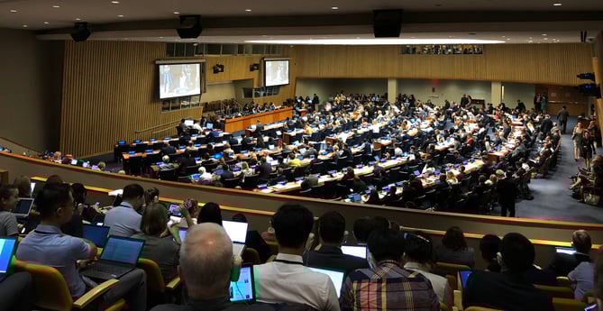 Delegates during the opening of IGC 3. Photo Credit: L R Cortes