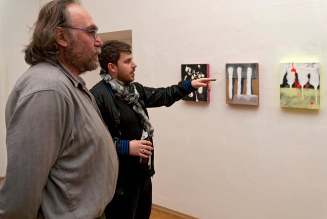 Alexander Reuter erläutert "Destination Unknown"