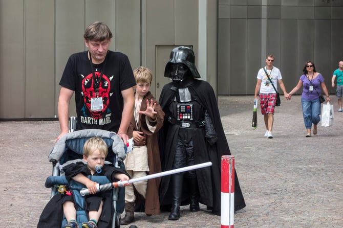 Star Wars Celebration in der Messe Essen, 28.7.2013