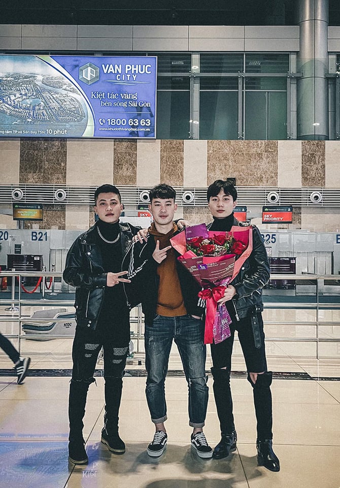 特定技能ビザを持つ３名のベトナム人さんがハノイ→ホーチミン経由で来日。新潟へ。