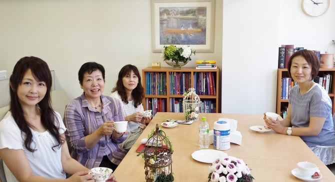 最後はやっぱり紅茶でほっと一息♪