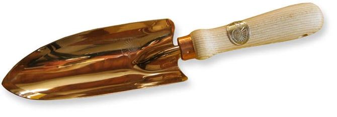 Kupfergartengerät - Handschaufel "Musca" tief