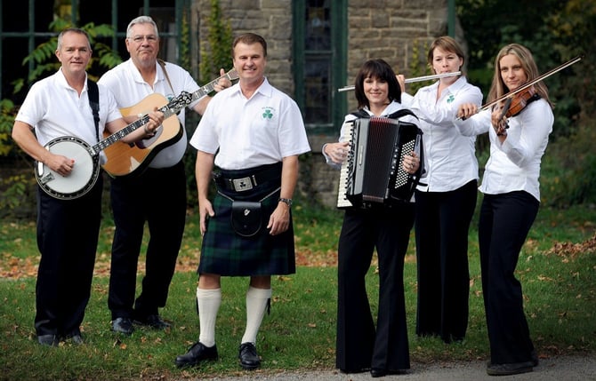      AJ & The Blarney Show Band - Photo Taken By Mark Oliver (Photo Visions)