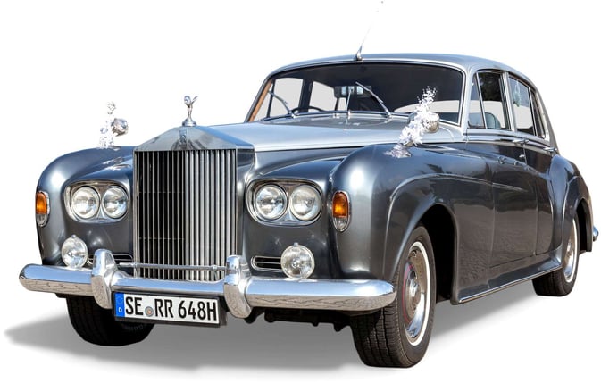 Hochzeitsfahrt Rolls Royce