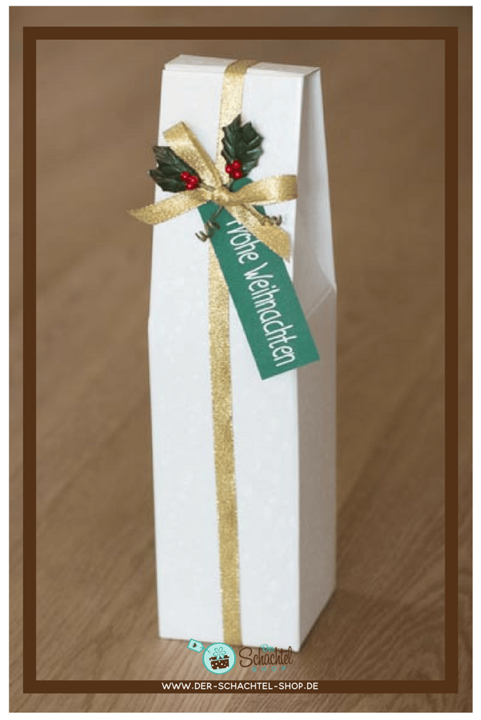 Idee Nr. 1 - eine Flaschenverpackung aus unserem Sortiment nehmen