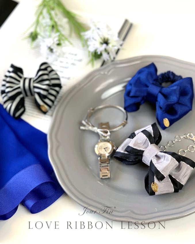 JourFin　ラブリボン　LoveRibbon　りぼん　リボン　リボン教室　リボン教室芦屋　リボン教室神戸　リボン教室大阪　リボンレッスン　リボンレッスン大阪　リボンレッスン神戸　リボンワーク　リボンデザイン　木馬リボン　フランスリボン　ドイツリボン　ヘアーアクセサリー　リボンレッスン　リボン資格コース　リボン資格取得　　キャメロンリボン　カルチャーセンター