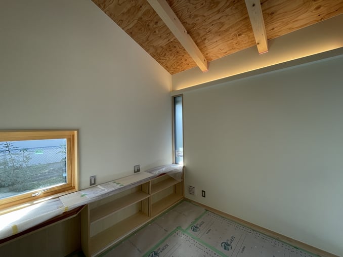 長野県　松本市　安曇野市　建築設計事務所　建築家　news設計室　丸山和男　住宅設計　設計監理　出川町の家Ⅰ　仕上工事　システムキッチン