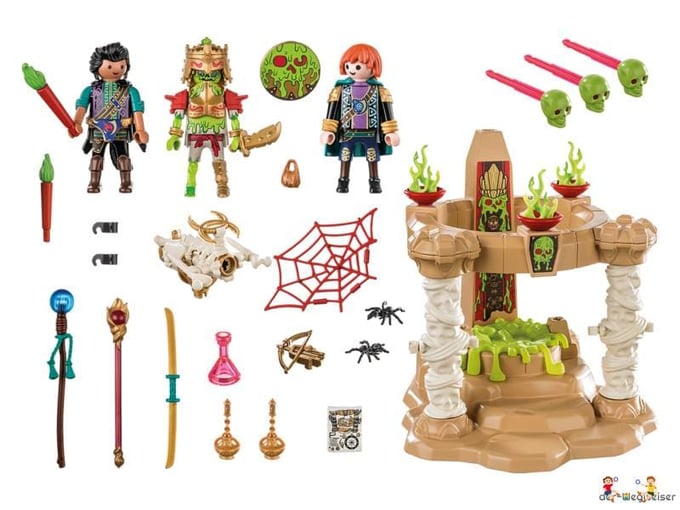 Im Paket Playmobil 70751 sind 73 Einzelteile enthalten.