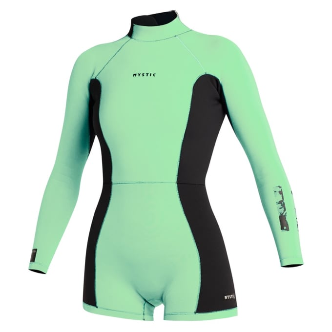 Mystic Lunar BK Longarm Shorty 2/2mm BZ Lime Green im SALE WindSucht