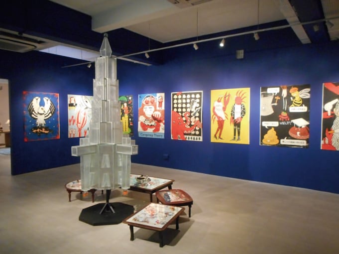 竹川宣彰　日本がアジアに及ぼした加害と原爆投下などの被害を 双六仕立てにしたインスタレーション 2016 ～ 2017