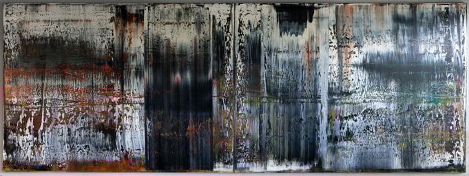 Gerhard Richter, "St. Gallen", Öl auf Leinwand für Universität St. Gallen (HSG)