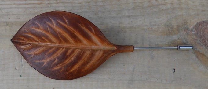 Boutonnière feuille