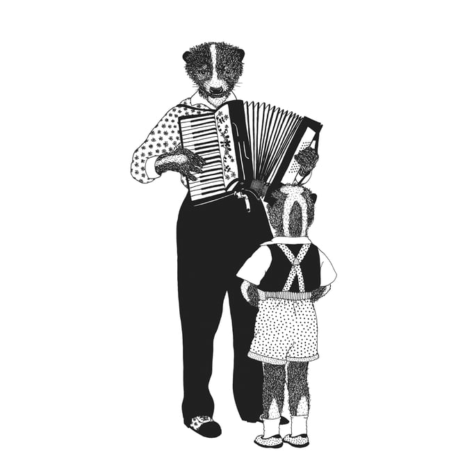 Mr Skunk & Skunk Jr.