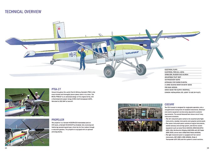 Pilatus Aircraft Ltd. PC-6 Broschüre 2009