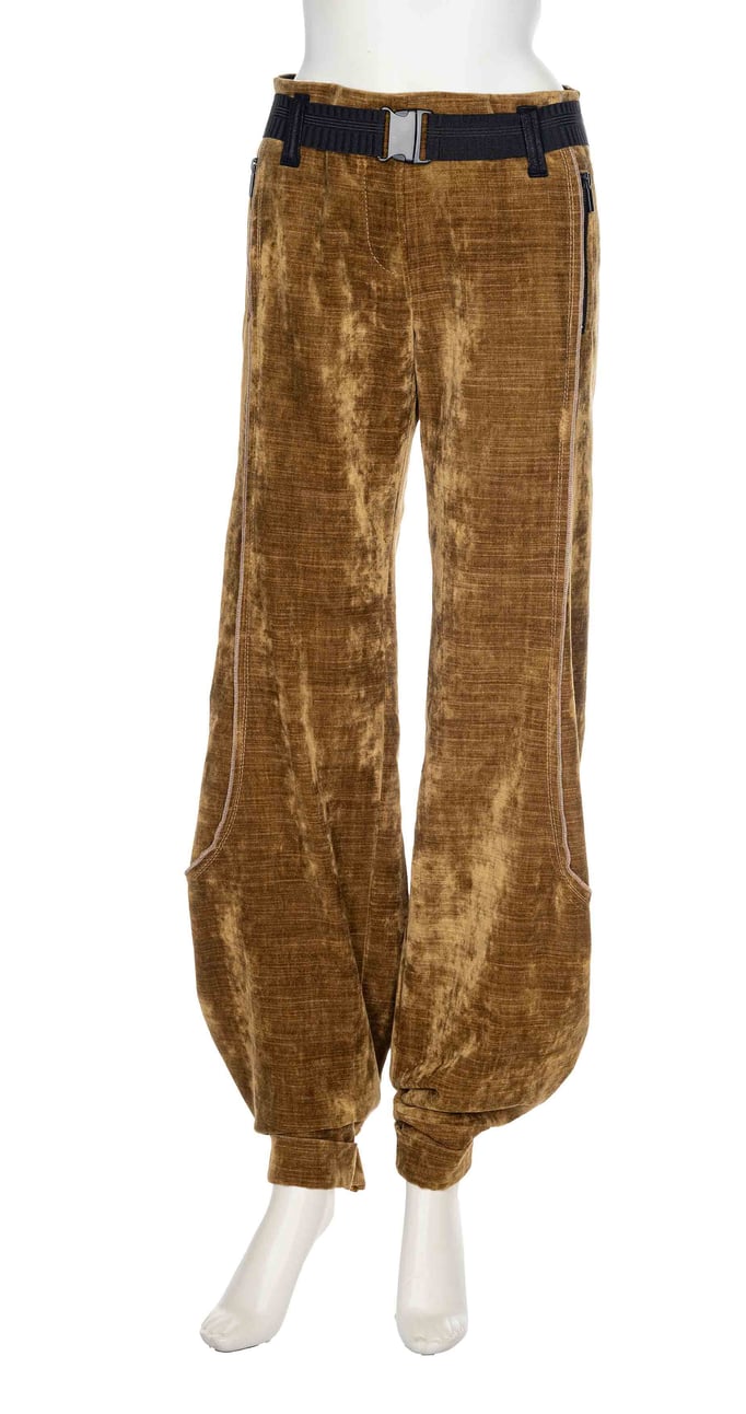 212-26 Trousers barrel velvet