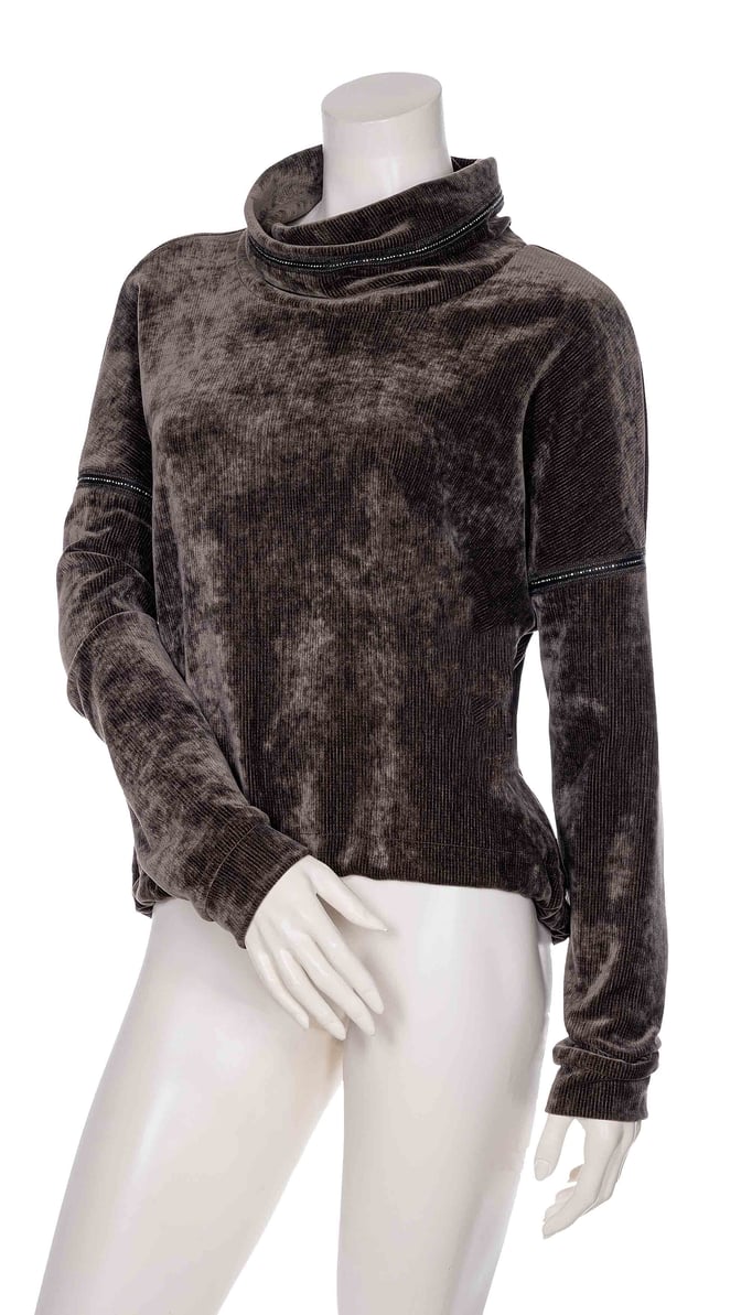 211-4 Pullover velours