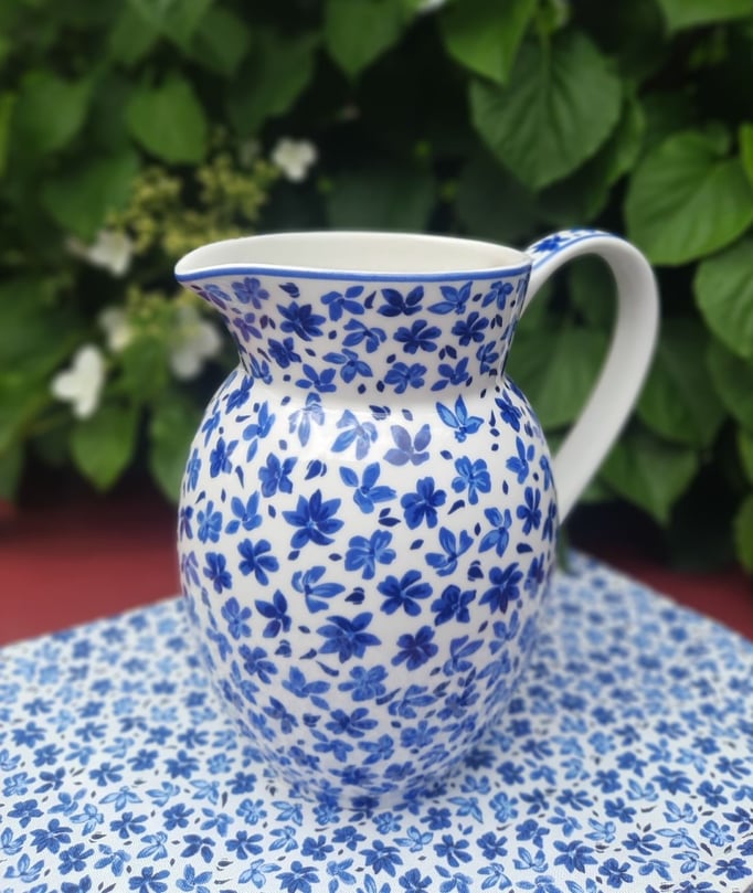 GreenGate Krug Dahla blue