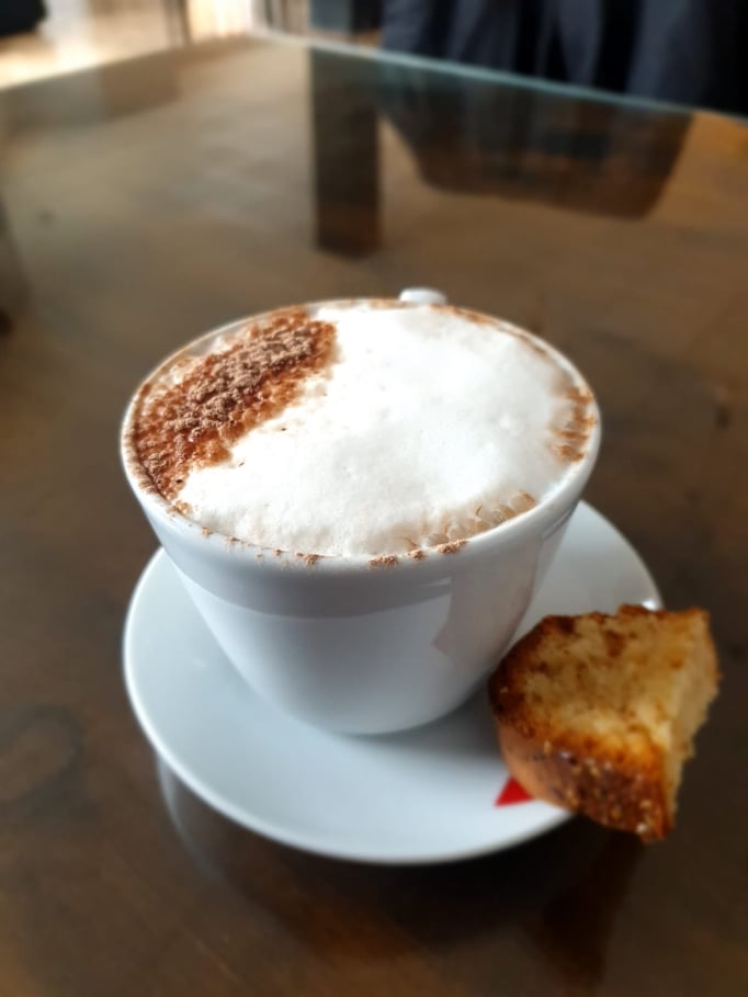 Cappuccino muss sein..