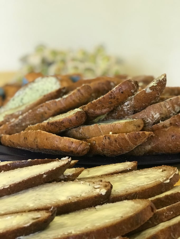 Gesundes Paussenbrot in der Schule Oberthulba 