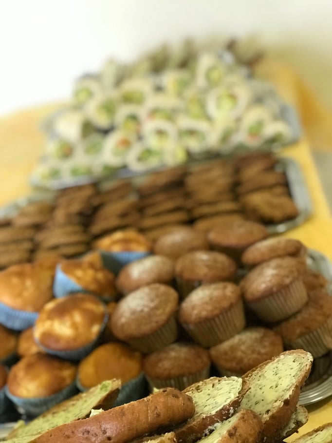 Gesundes Paussenbrot in der Schule Oberthulba - Gemüsemuffins